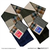 Image of Filter017 WOOLLENS PATCHWORK SCARF