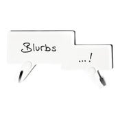 Image of Blurbs coat hook - double