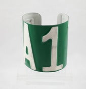 Image of Devin Johnson License Plate Cuff Bracelet