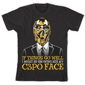 Image of C3PO Face Tee