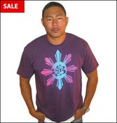 Image of Filipino Sun (Mens Eggplant Tee)