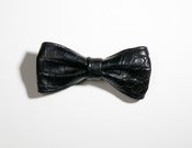 Image of Christopher Chaun "Oliver Croc" Skinny Crocodile Bow Tie