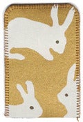 Image of Gold Rabbits Card Holder