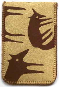 Image of Gold Foxes Card Holder