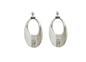 Image of Mika earrings -rhodium