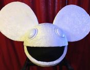 Image of All White Mau5 with Black Mouth
