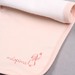Image of LOT 2 Bavoirs "rototo" rose poudré