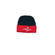 Image of Navy and Black Star Player Beanie