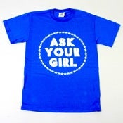 Image of Royal Blue Classic Ask Your Girl