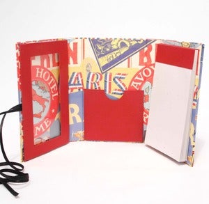 Image of Vintage Aviation notebook / photo holder