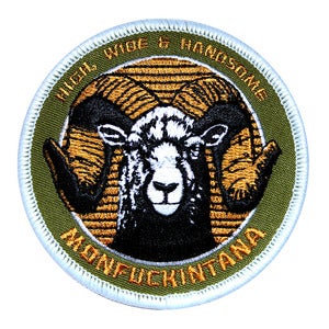 Image of High Wide and Handsome-Ram Patch