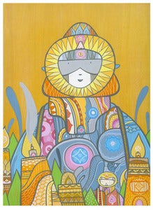 Image of Muju Cosmic Guardian Print