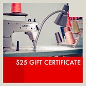 Image of $25 Gift Certificate