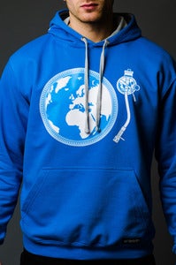 Image of TURNTABLIST ON TOUR <br>Headphone Hoodie <br><i> by DJ Angelo</i>