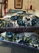 Image of Vintage style floral cushions - one pair