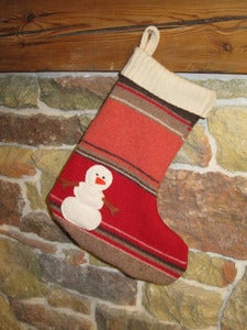 Image of Snow Fella Striped Stocking