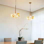 Image of 24k Gold Large Bubble Chandelier
