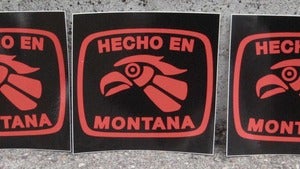 Image of Hecho En Montana: Waterpoof Sticker