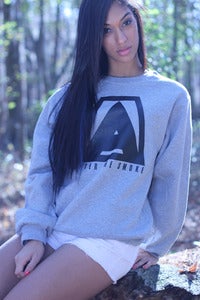Image of After The Smoke Crewneck (Heather Grey)