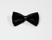 Image of Christopher Chaun "Oliver Velvet" Skinny Velvet Bow Tie