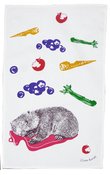 Image of Tea towel - hottie wombat