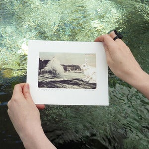 Image of Artists' print - I thought I saw you there