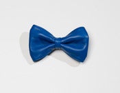 Image of Christopher Chaun "Pigalle Royale" Classic Leather Bow Tie 