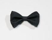 Image of Christopher Chaun "Chelsea" Raw Denim Bow Tie 