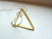 Image of Sautoir triangle en laiton