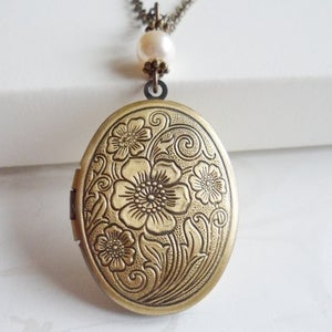 Image of Regal Locket Necklace