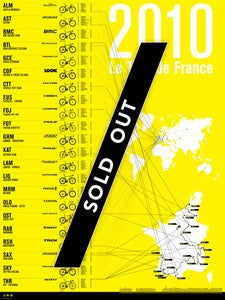 Image of 2010 Tour de France Print