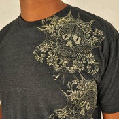 Image of Happy to be Dead skulls T