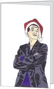 Image of Ninth Doctor Christmas Card