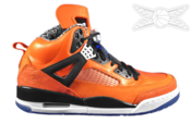Image of Jordan Spizike Knicks Orange Flash