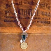 Image of Found Objects Necklace w/coin