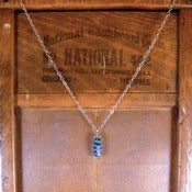 Image of Blue Glass Necklace