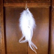 Image of All White Earring