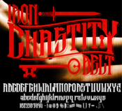 Image of IRON THRONE CUSTOM FONT