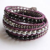 Image of Purple Wrap Bracelet