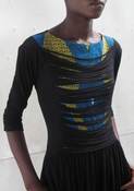 Image of The 'BARAKA' Skater Dress (Blue)