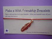 Image of Make A Wish Bracelet: Feather