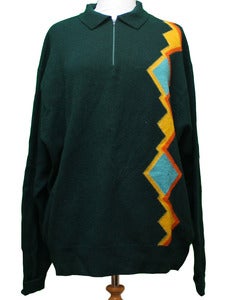 Image of Diamond Half Zip Jumper
