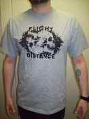 Image of The Siamese Skulls Rorschach Tee by Chad Choice