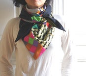 Image of Le foulard - doublure noir