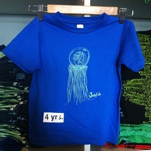 Jellyfish on size 4yrs $18