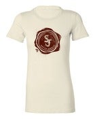 Image of Women's Ivory 'Paint' T-Shirt