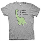 Image of NEW! All My Friends Are Dead Heather Grey Shirt