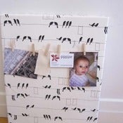 Image of Pegboard - Black Laundry Birds