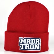 Image of Beanie red/nvy/wht