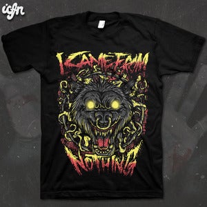 Image of ICFN - Wolf Ring - tee